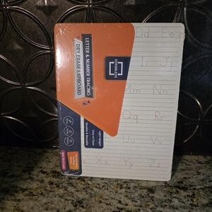 Letter & Number Tracing Dry Erase Board